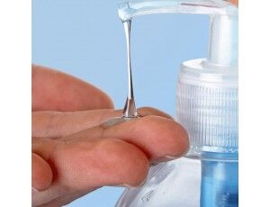 Sanitizer at home top
